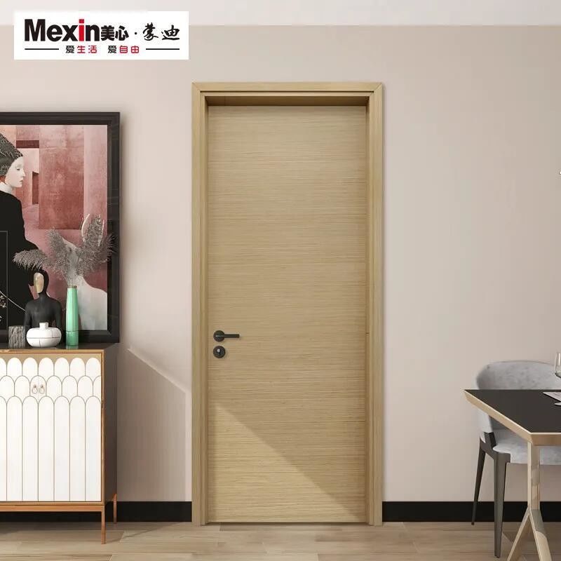 Portas interiores de poliéster de MDF para quarto 2022 YALIG Luxury Custom Portas impermeáveis