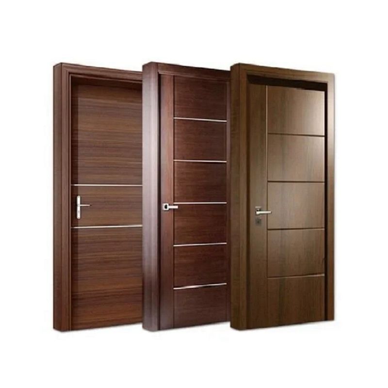MDF de placas sólida Madeira faceta YALIG impermeável porta interior de madeira personalizada modernos design portas interiores de casa