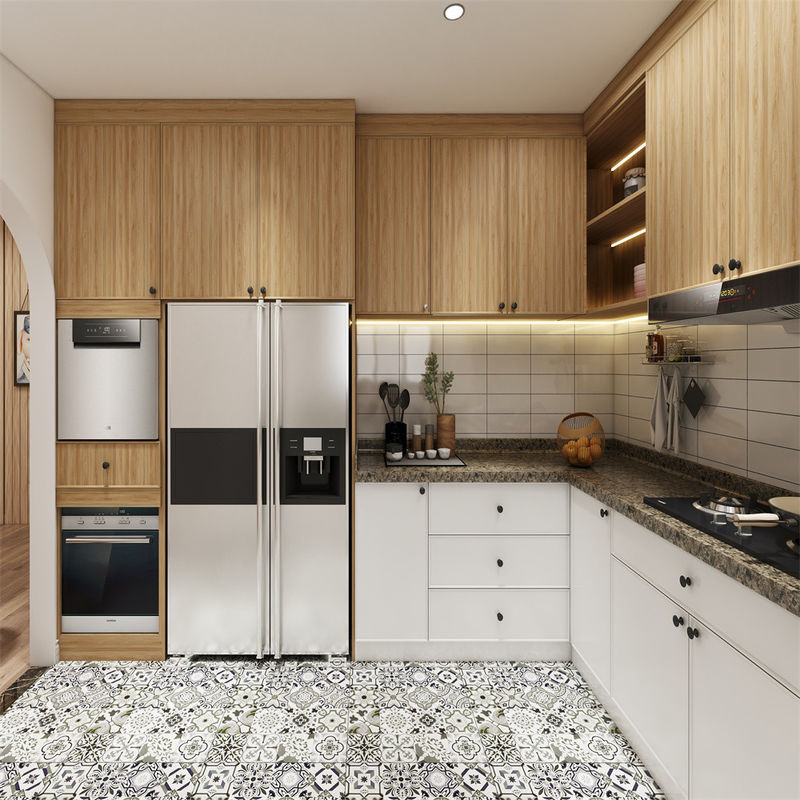 Altamente ODM / OEM YALIG Quartz Stone Modular Cabinet Cozinha para Alibaba 2022 Luxury