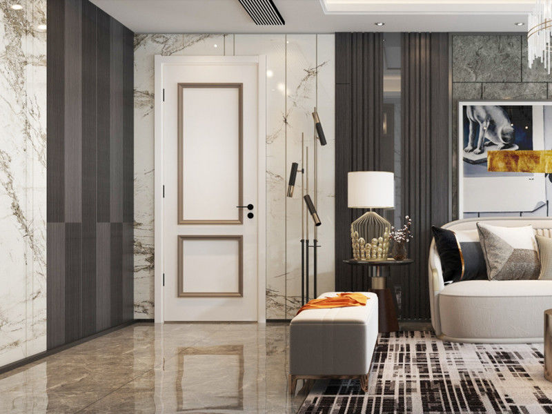 Vantagem 100% Proteção Ambiental YALIG Luxury Interior Porta de Madeira para Apartamentos