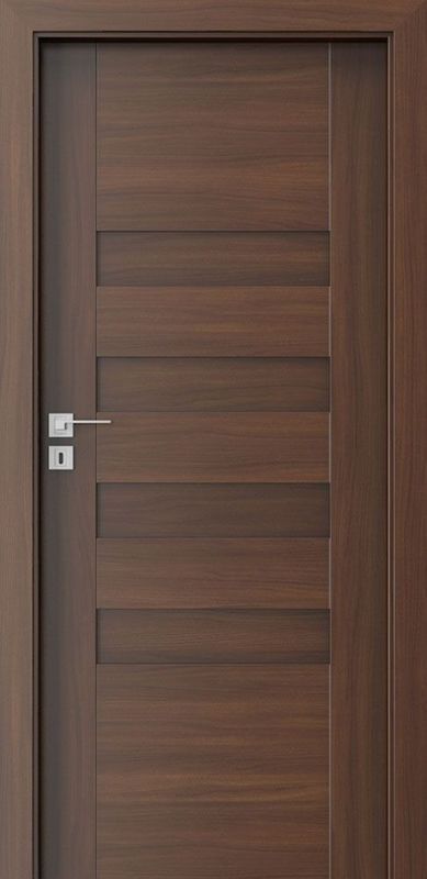 100% Proteção Ambiental Dimensões personalizadas Porta interior de madeira maciça moderna para casa