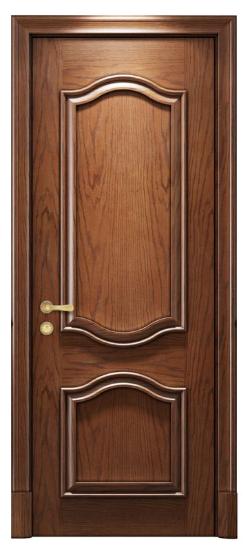 Porta de estilo americano de polímero profissional Custom Design moderno MDF Porta de quarto interior