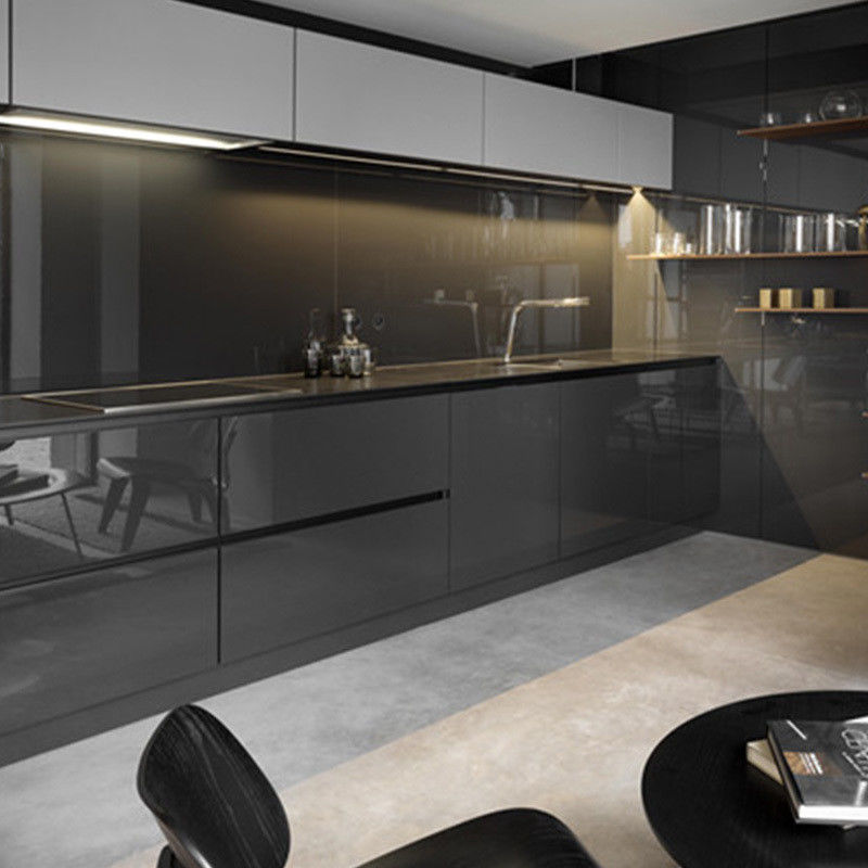 Customizar armário de cozinha altamente ODM / OEM para design moderno armários de cozinha de madeira maciça
