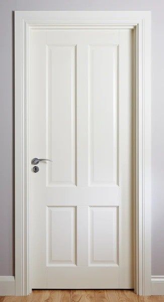 Dimensão personalizada 100% Proteção Ambiental Luxo Porta Interior de Madeira Sólida para Casa