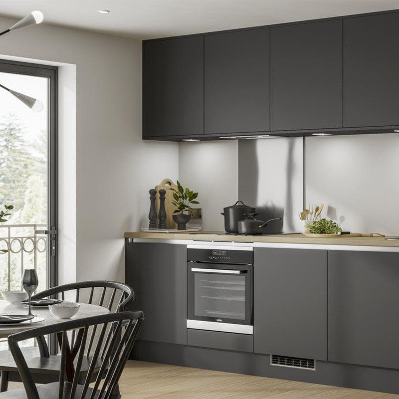 Armários de cozinha modulares YALIG personalizados com hardware e gavetas Blum