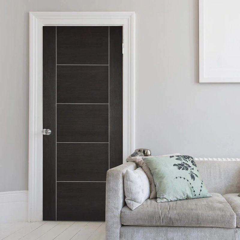 Portas de quarto de madeira Soliad para casa em tamanho personalizado