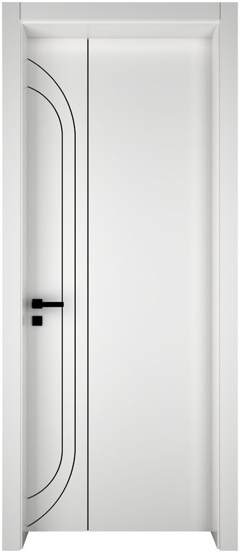Portas de quarto de madeira Soliad para casa em tamanho personalizado