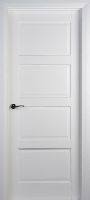 Porta interior de madeira maciça com moldura de tamanho personalizado e impermeável