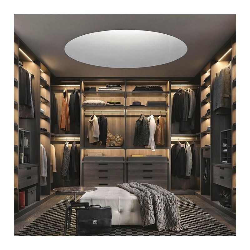 MR HDF Board estilo de design contemporâneo guarda-roupa para móveis de quarto