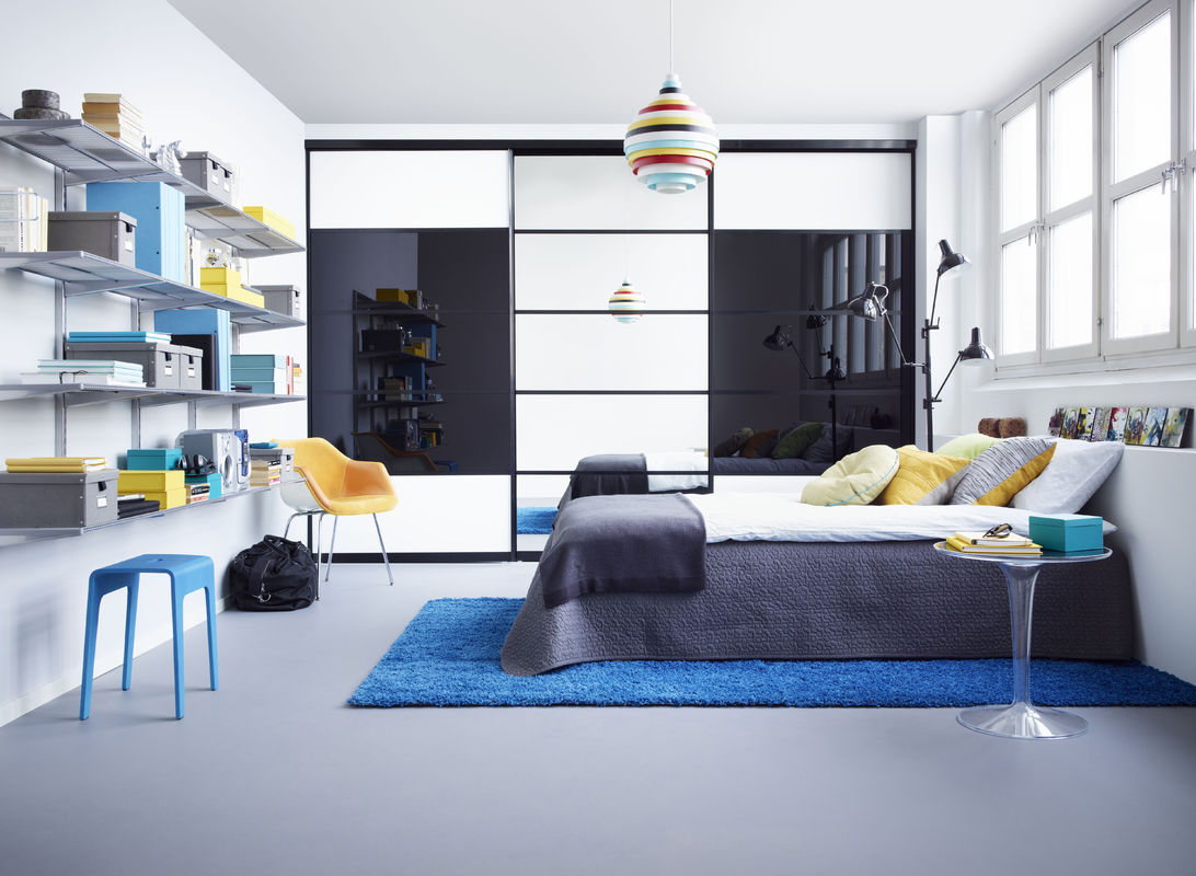 MR HDF Board estilo de design contemporâneo guarda-roupa para móveis de quarto