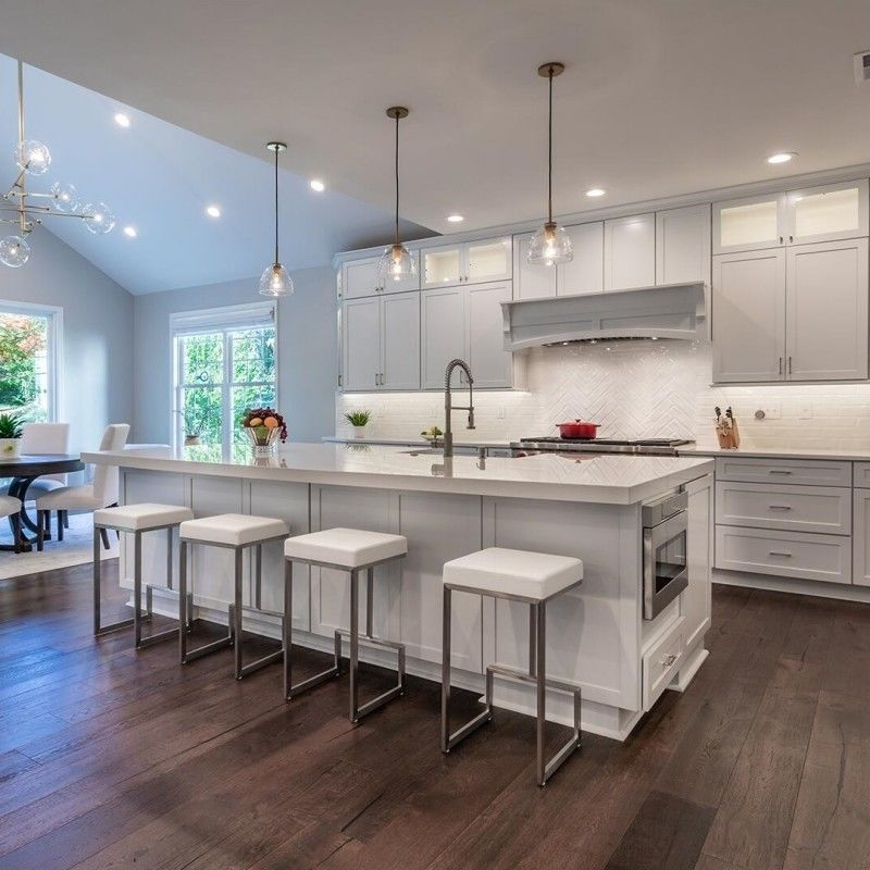 Los Angeles Villa Cozinha Laca Metálica Finish Cabinet Pendente de Parede para uma aparência elegante