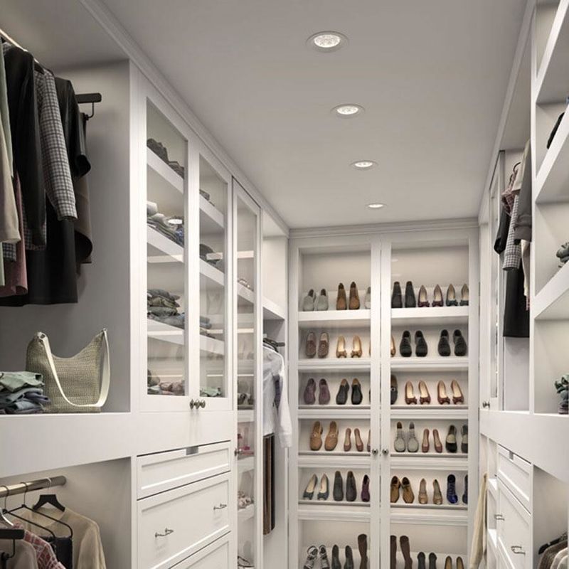 High End Customize Walk-in Armário Mobiliário para Quarto Vila Inspirado e Popular