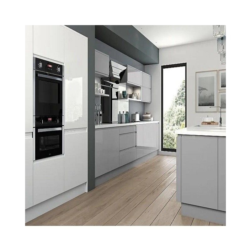 Tamanho personalizado Mobiliário italiano Cozinha inteligente Armários de parede para estilo de design moderno