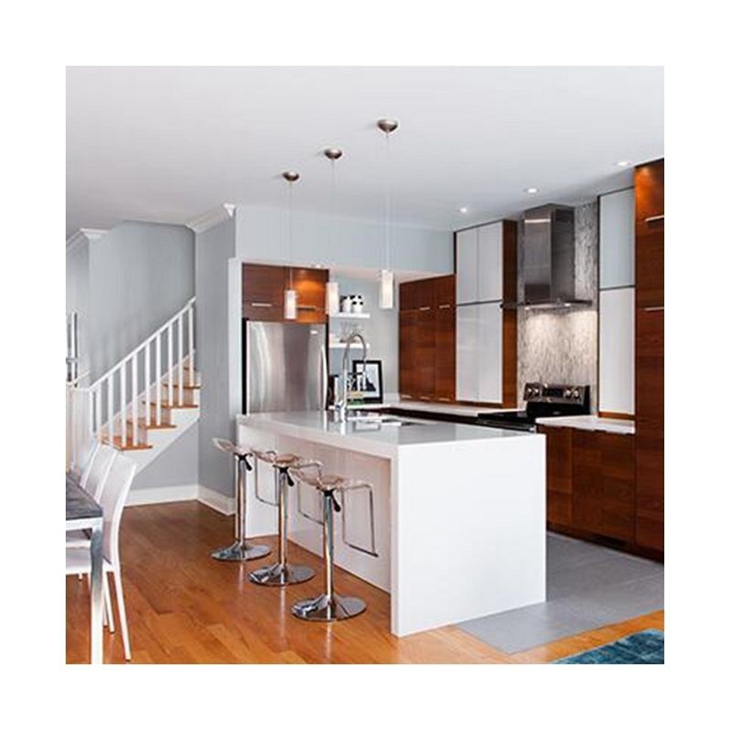 Blum Hardware tamanho personalizado estilo mate armazém de cozinha à prova d'água para a sua casa
