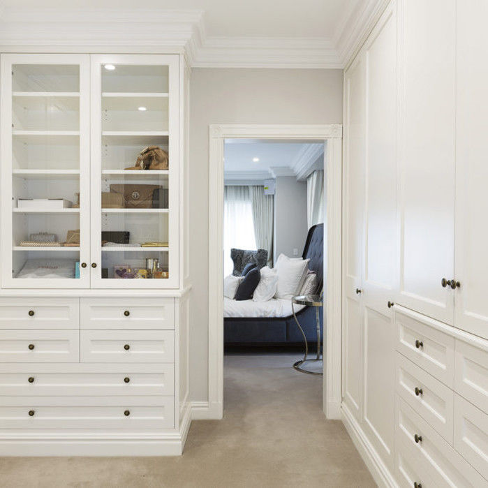 Melhor guarda-roupa de madeira branca laminada para quarto quarto luxo