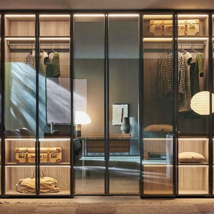 Especificações completas Tamanho personalizado Guarda-roupa de luxo com design contemporâneo