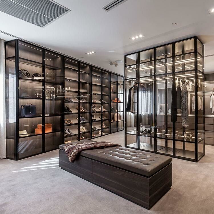 Especificações completas Tamanho personalizado Guarda-roupa de luxo com design contemporâneo