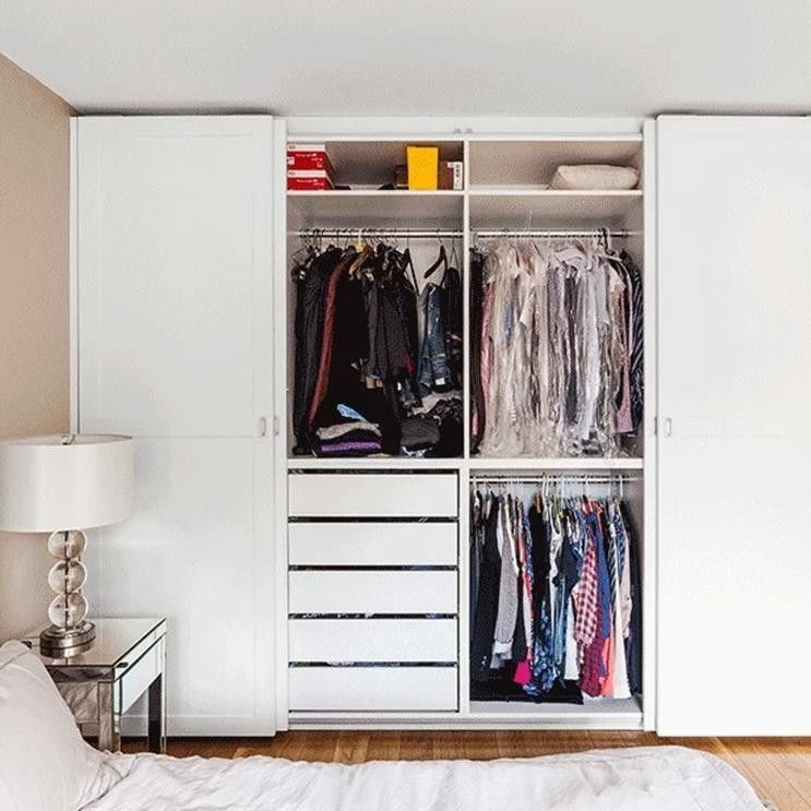 Especificações completas Tamanho personalizado Guarda-roupa de luxo com design contemporâneo