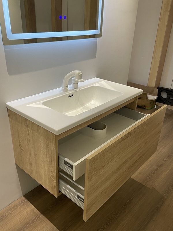 Euro Style Design Moderno Armários Espelhados Banheiro Vanity Armário Espelho com MR-MDF