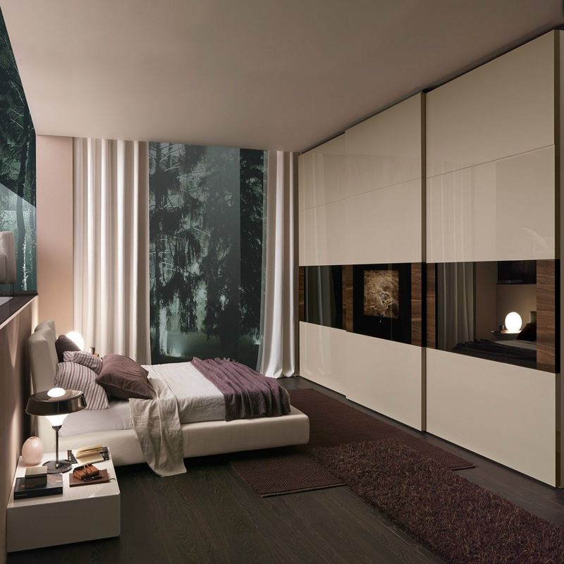 Armário de porta deslizante de estilo moderno para quarto de luxo 2023 Design personalizável