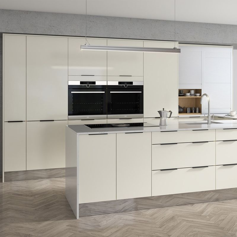 Moderno Custom Laca Unidades de gabinete de cozinha com opção de personalização de cor de folheado