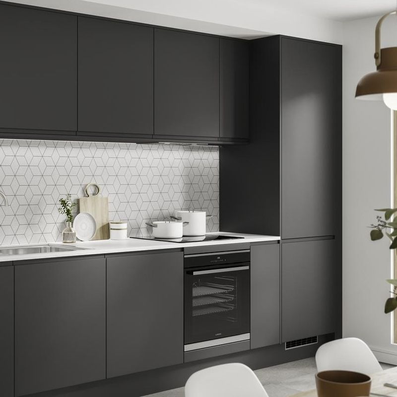 Moderno Custom Laca Unidades de gabinete de cozinha com opção de personalização de cor de folheado