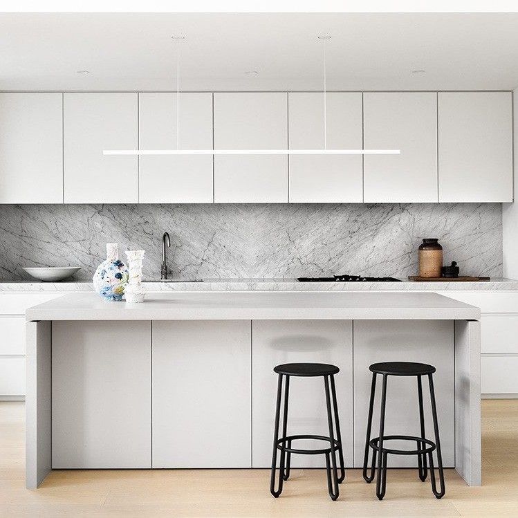 Moderno Custom Laca Unidades de gabinete de cozinha com opção de personalização de cor de folheado