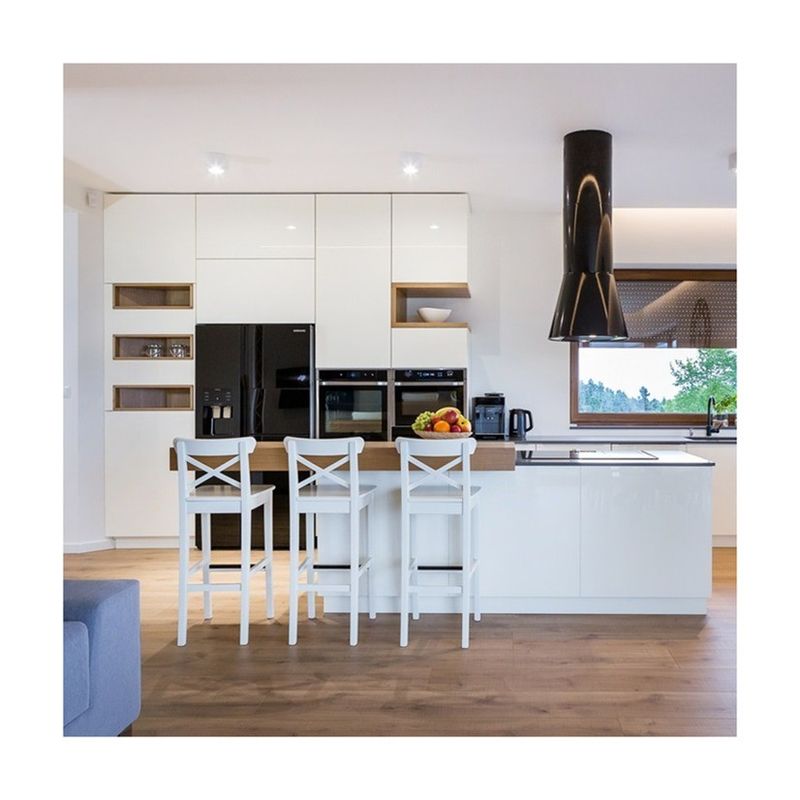 Armário de cozinha móvel com estilo moderno