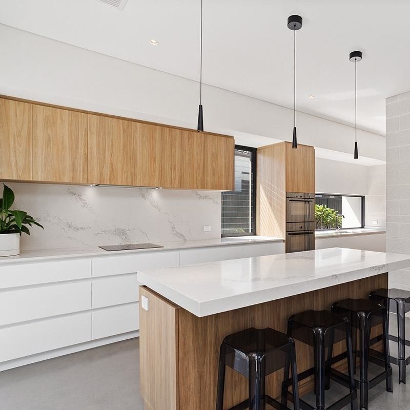 Armário de cozinha móvel com estilo moderno