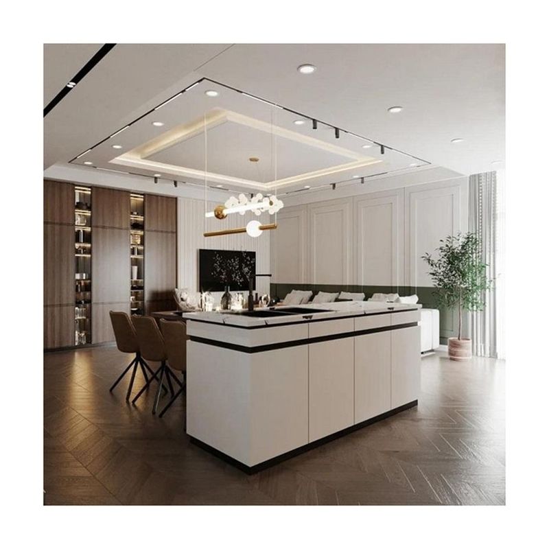 Armário de cozinha móvel com estilo moderno
