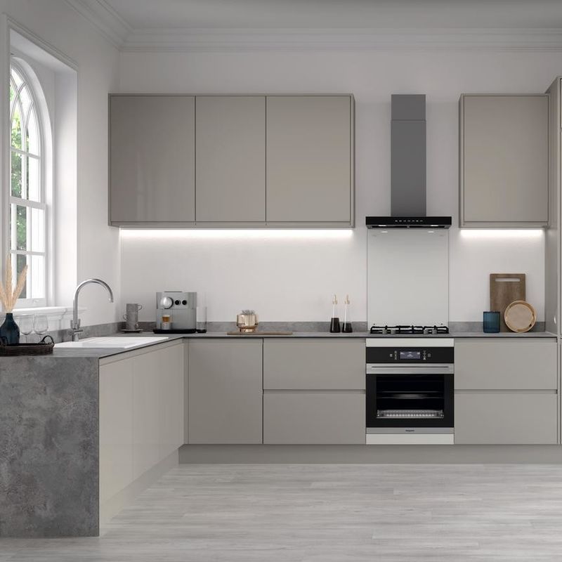 ODM/OEM Kitchen Cabinet Set Custom MDF Design para Casas Modernas nas Filipinas