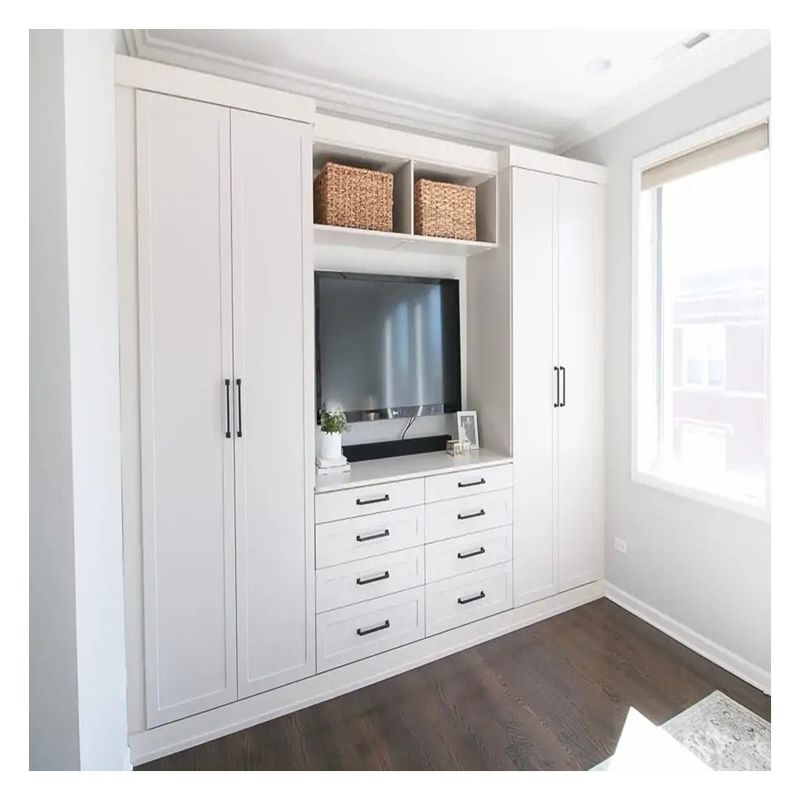 Embalagem de correio N Armário de estilo minimalista moderno para móveis de quarto em apartamento