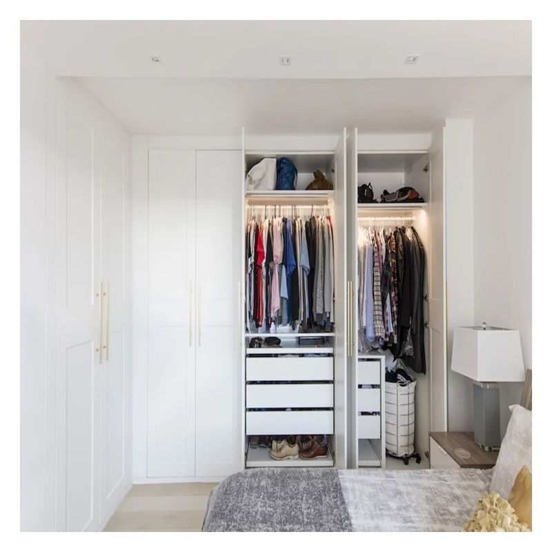 Embalagem de correio N Armário de estilo minimalista moderno para móveis de quarto em apartamento