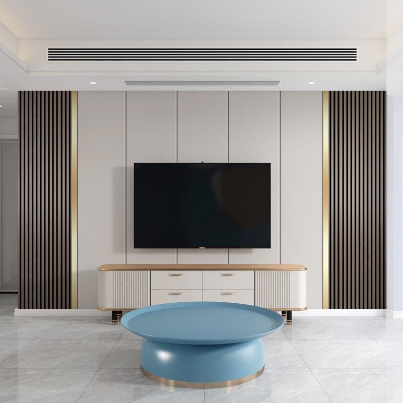 Customize tamanho TV Stand Moderno Design Parede Unidade para móveis de casa de luxo no apartamento