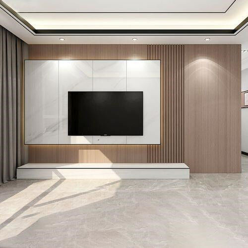Customize tamanho TV Stand Moderno Design Parede Unidade para móveis de casa de luxo no apartamento