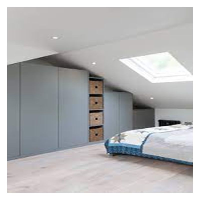 Armário de quarto moderno de madeira estiloso minimalista laca escura fosco com portas de saída