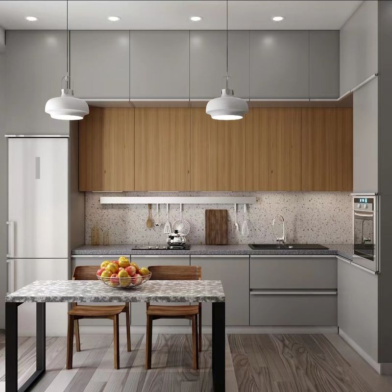 Cesto giratório de canto inteligente adição a armários de cozinha modernos com design modular