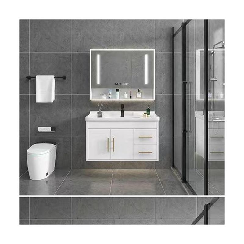 Armários de banheiro de luxo de estilo mediterrâneo modular