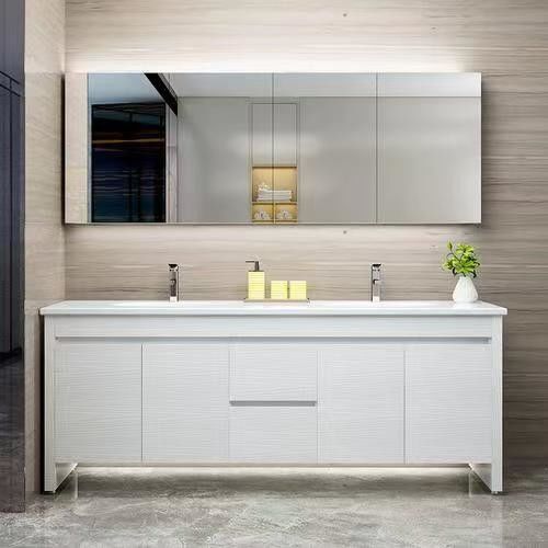 Armários de banheiro de luxo de estilo mediterrâneo modular