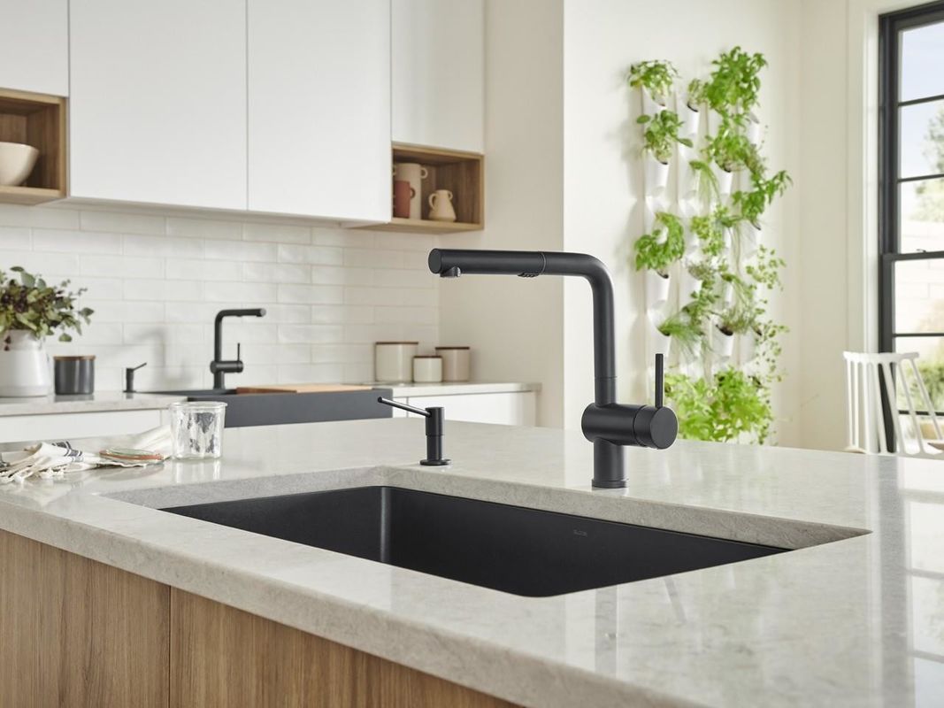 2024 Armários de cozinha em forma de U com ilha A combinação perfeita de estilo e função