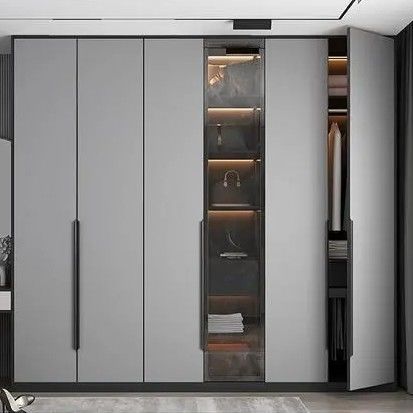 Armário personalizado com estilo de design contemporâneo e estilo de madeira PANEL