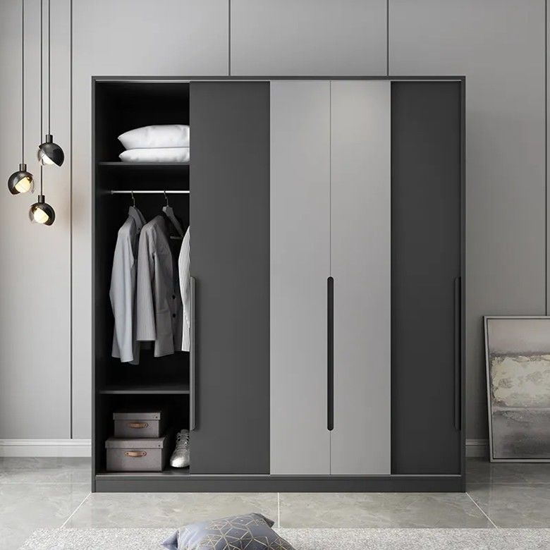 Armário personalizado com estilo de design contemporâneo e estilo de madeira PANEL