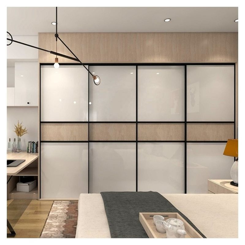 Single Door Cloth Hanging Design DIY Designer Wardrobe para roupas em uma villa moderna