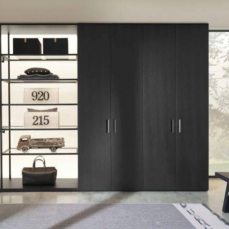 YALIG 2D / 3D Custom Made estilo italiano Modern Bedroom Wardrobe Design para Apartamento