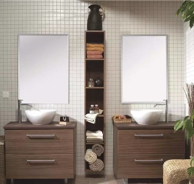 Banheiro Vanity estilo europeu com design sem alça e opções de cores personalizadas