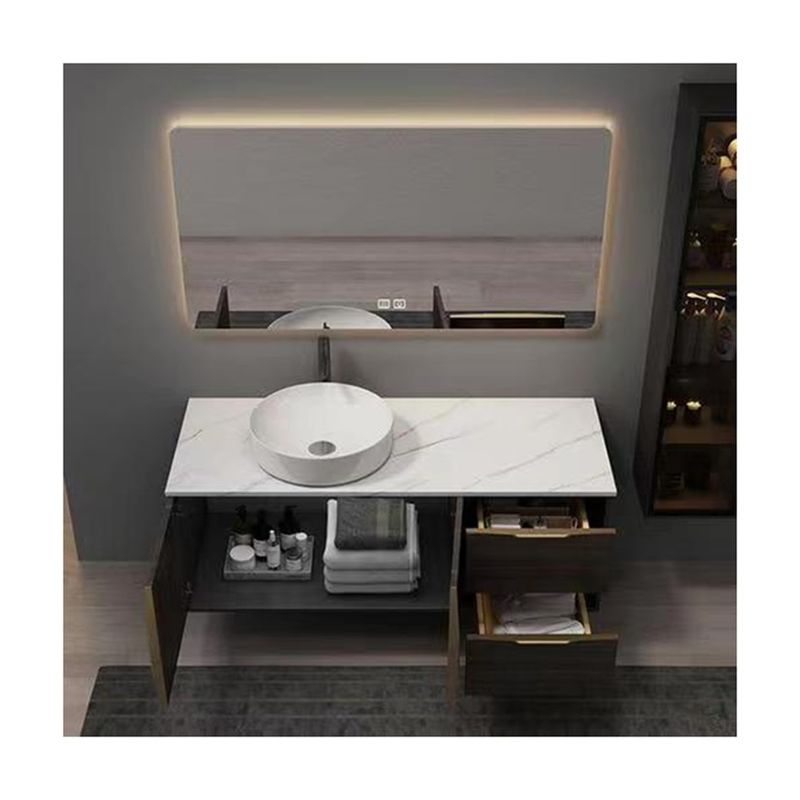 Armário Rectangular Duplo Lado Impermeável Banheiro Vanity com Espelho Incluir Espelho Sim