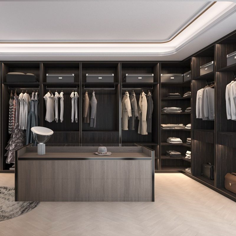 O guarda-roupa moderno em forma de L da YALIG A combinação perfeita de forma e função