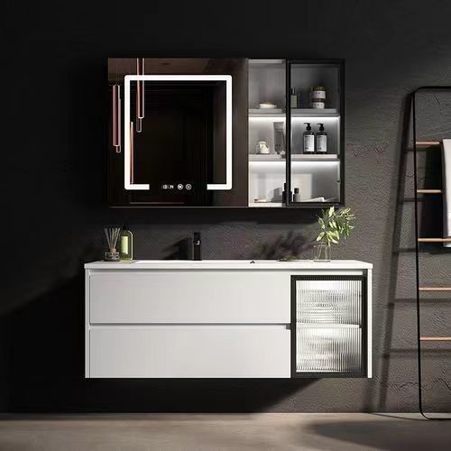 Rectangular Vanity YALIG Custom Luxury Quartz Counter Top Set para Design de Banheiro Moderno