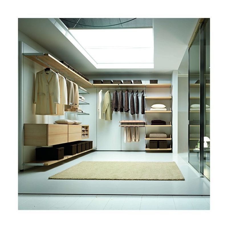 Estilo de Design Contemporâneo Custom Walk In Closet para Mobiliário de Quarto Moderno
