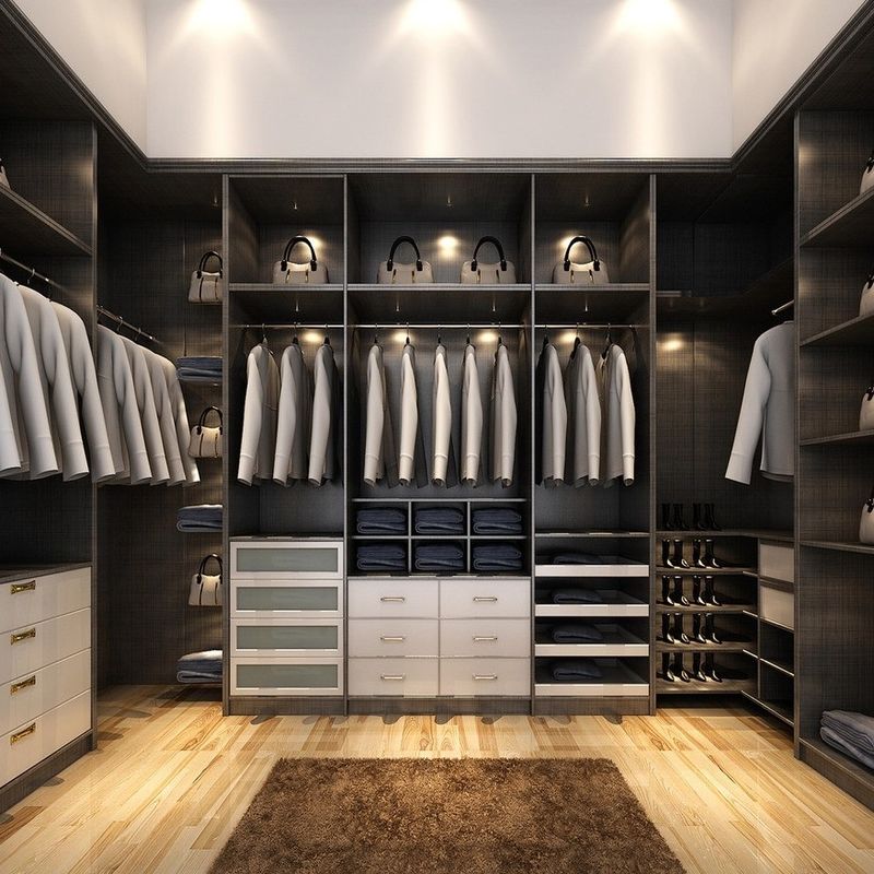 PANEL Estilo de madeira YALIG Big Corner Gabinete de guarda aberto para estilo de design contemporâneo